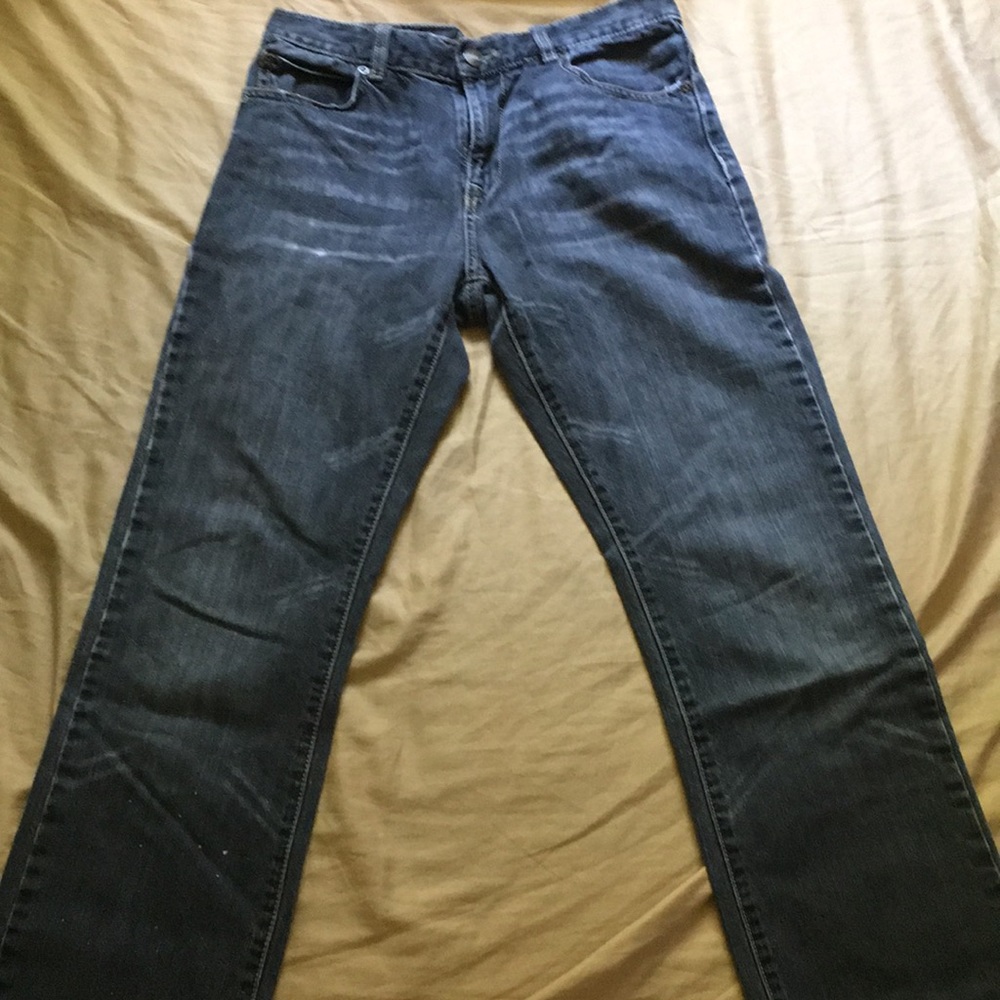 Boys LL Coll J Black denim designer jeans